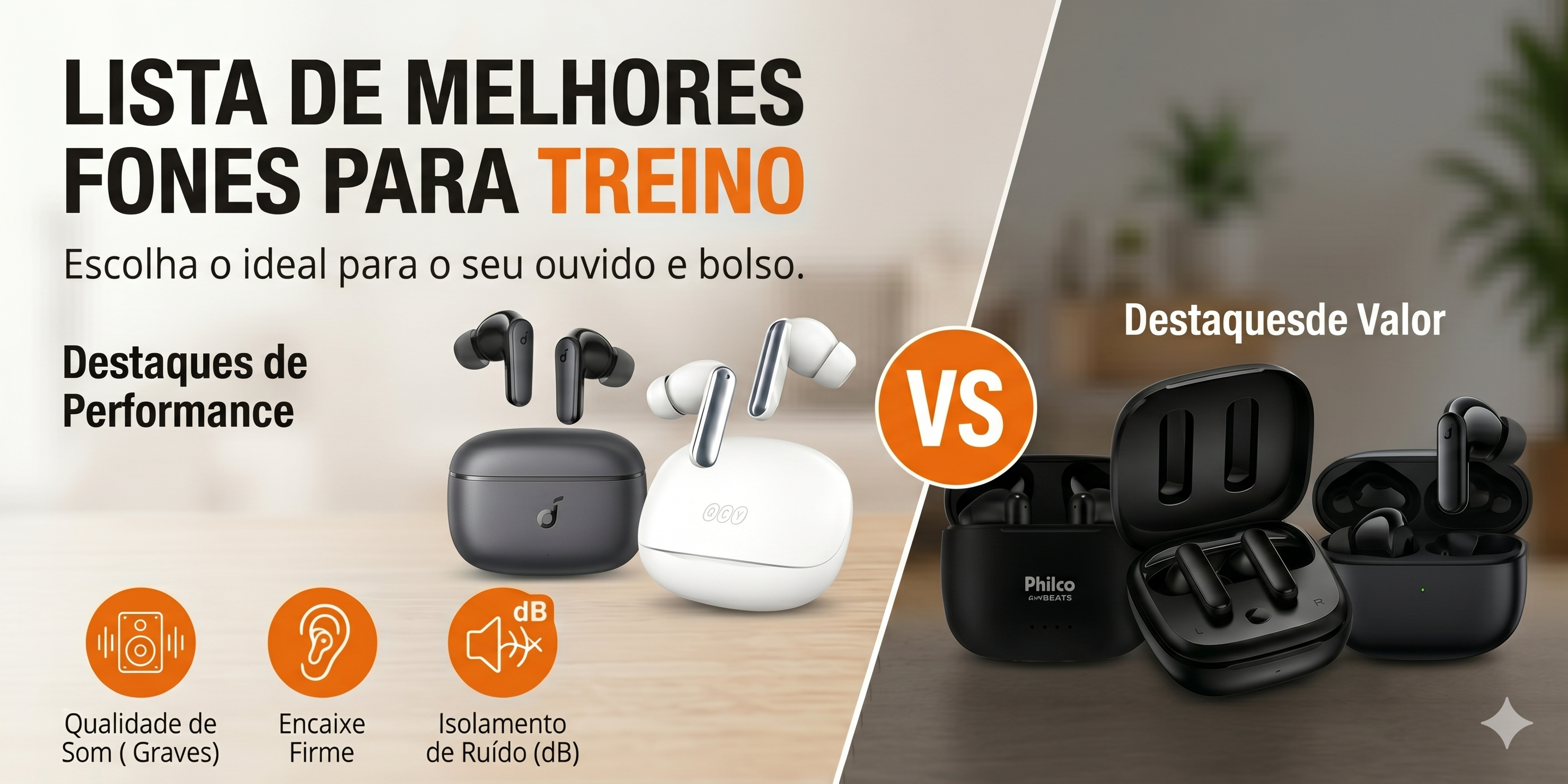 5 Melhores Fones Bluetooth para Treino até R$ 300 em 2026
